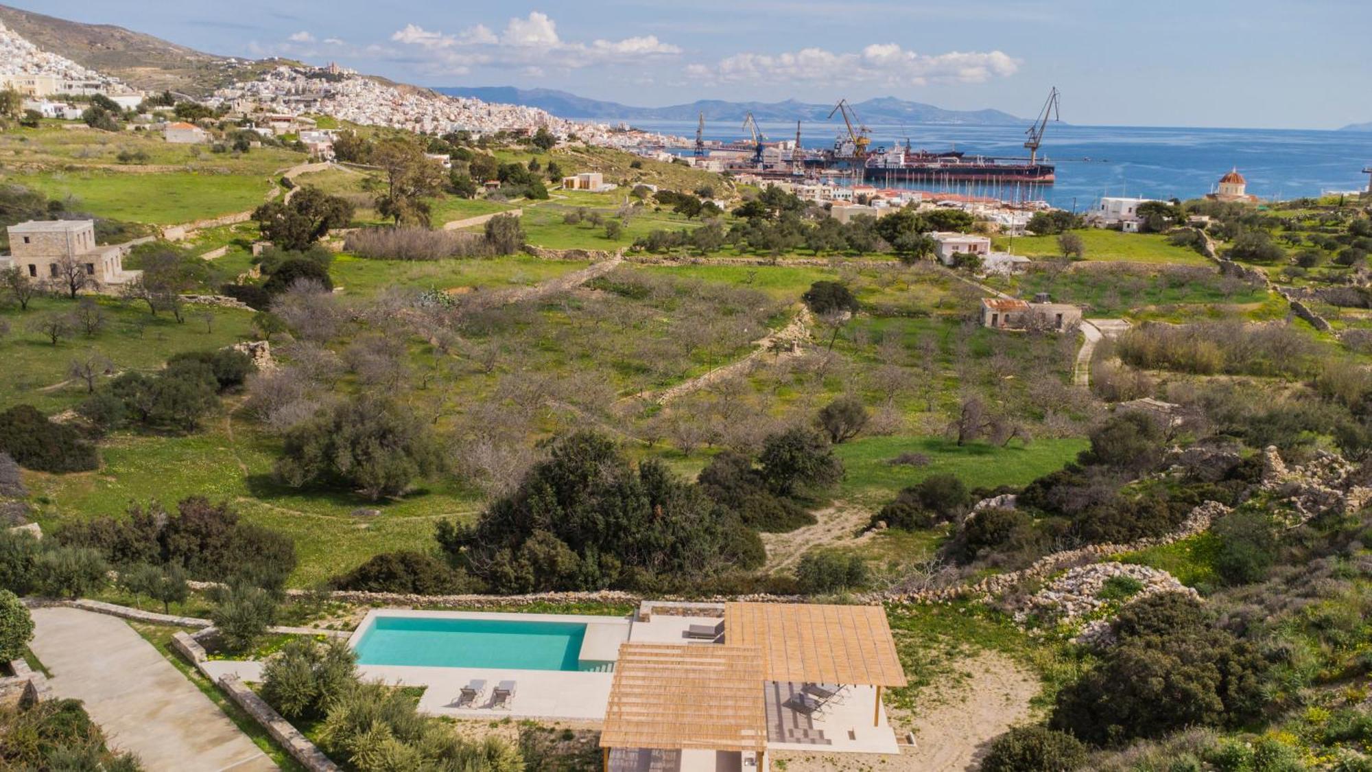 Avrofilito Syros Houses 埃尔莫波利斯 外观 照片